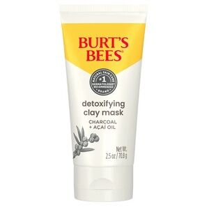 BURT’S BEES Detoxifying Clay Mask, NEW